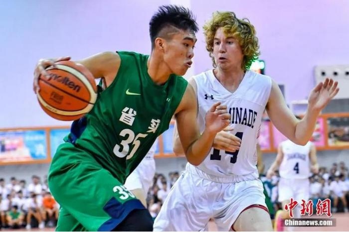 　　資料圖：中美青少年籃球友誼賽。<a target='_blank' href='http://www.chinanews.com/'>中新社</a>記者 陳驥旻 攝