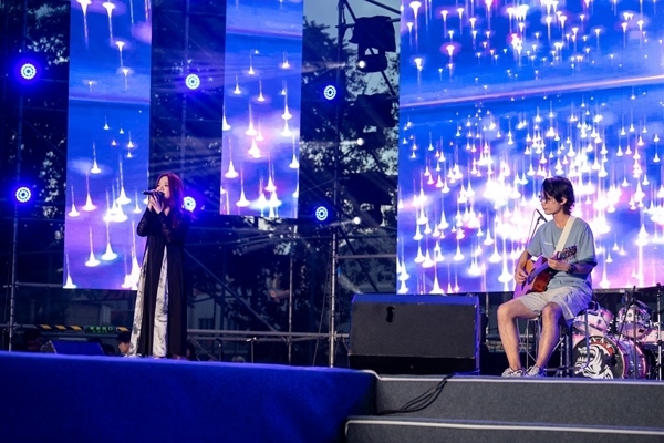 歌會現(xiàn)場。人民網(wǎng)記者 翁奇羽攝