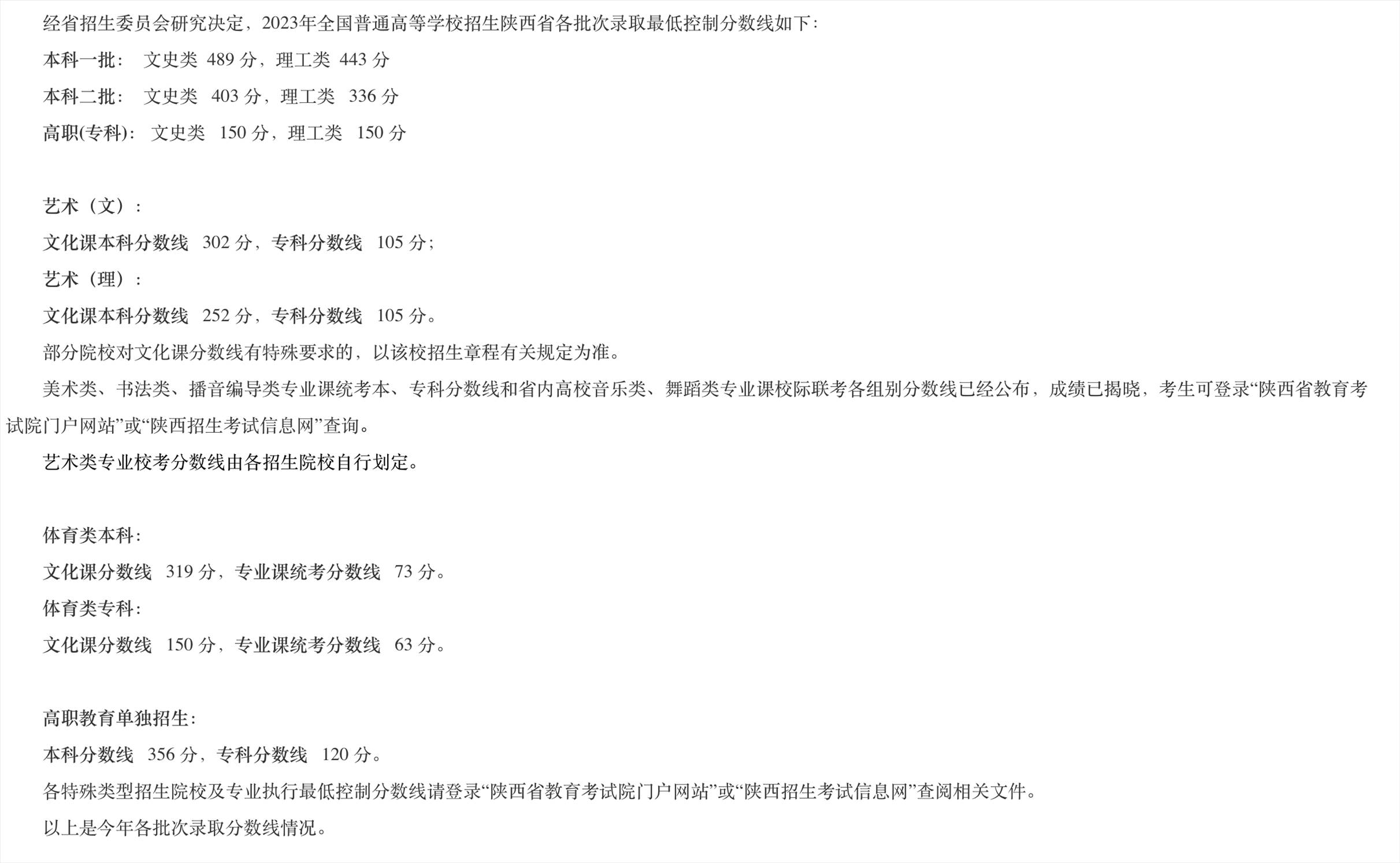 截圖來(lái)源:陜西省教育考試院官網(wǎng)