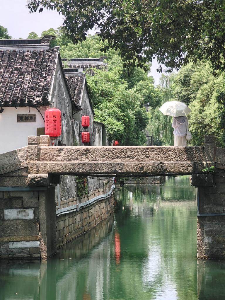 7月6日拍攝的平江歷史文化街區(qū)一景。新華社記者 楊依軍 攝