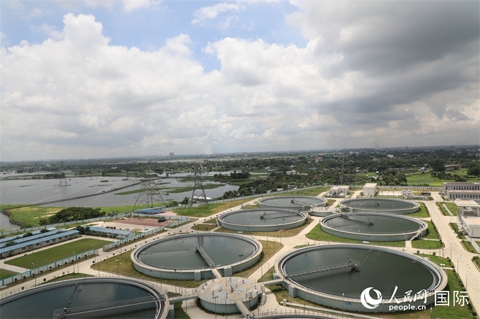 達(dá)舍爾甘地污水處理廠是孟加拉國第一座也是最大規(guī)模的現(xiàn)代化大型污水處理廠。孫廣勇攝