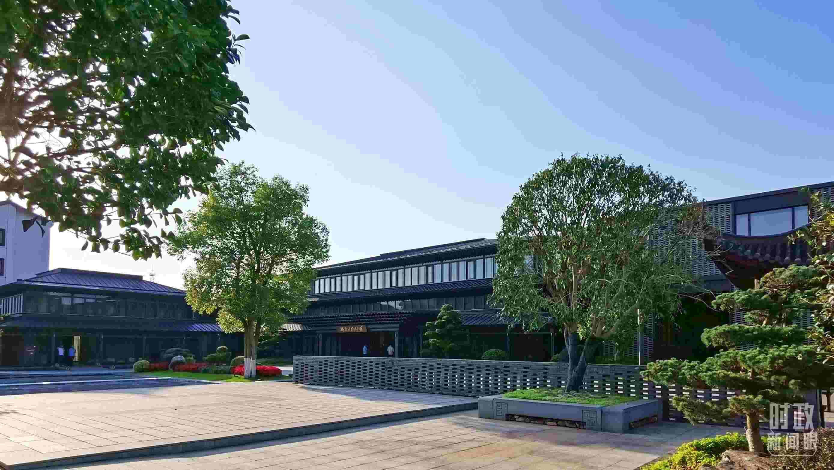 △楓橋經(jīng)驗(yàn)陳列館。（總臺央視記者陳漢章拍攝）