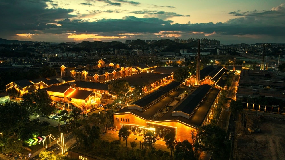 ↑ 景德鎮(zhèn)文創(chuàng)街區(qū)。