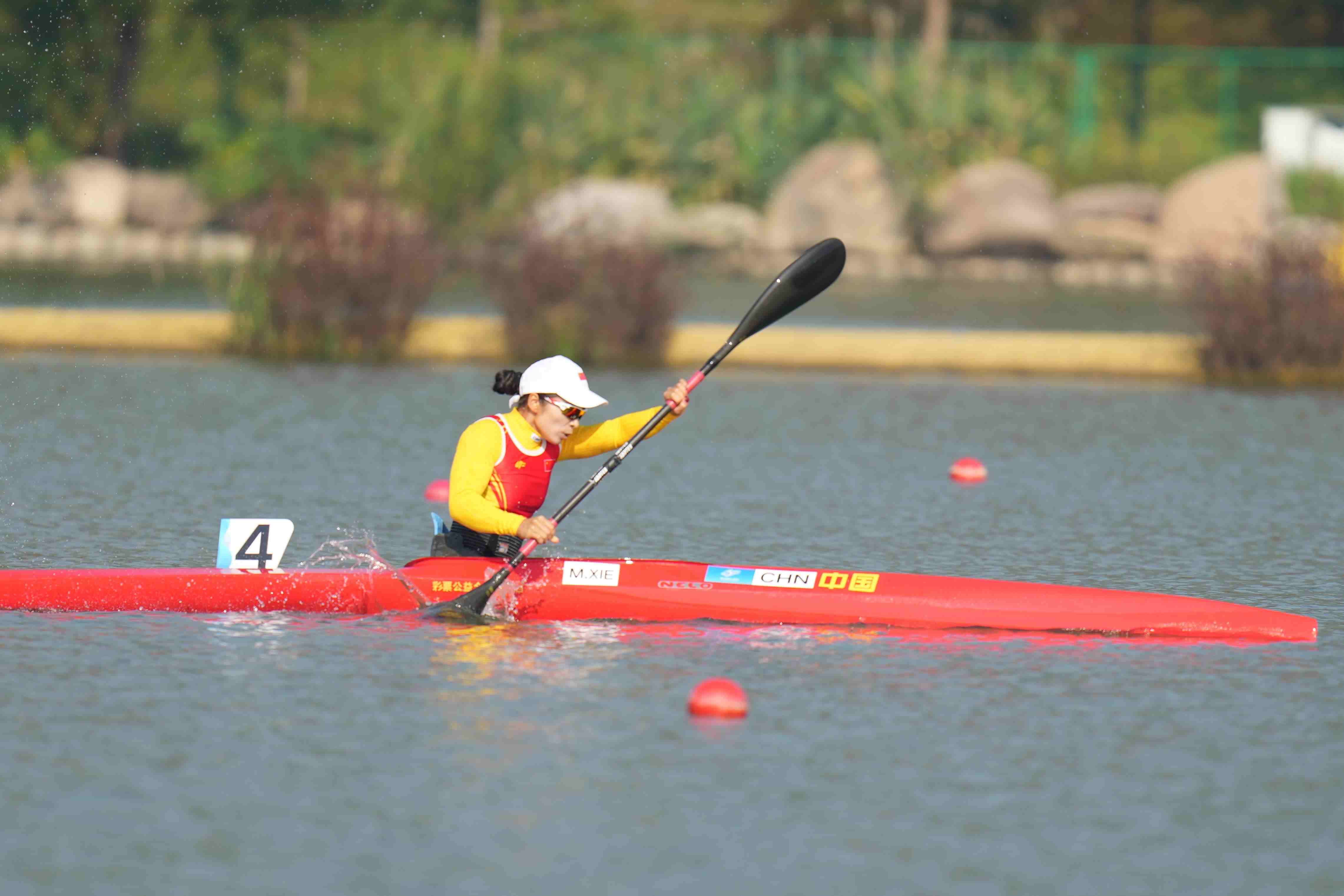 △2023年10月23日，中國(guó)選手謝毛三獲得本屆亞殘運(yùn)會(huì)首金。