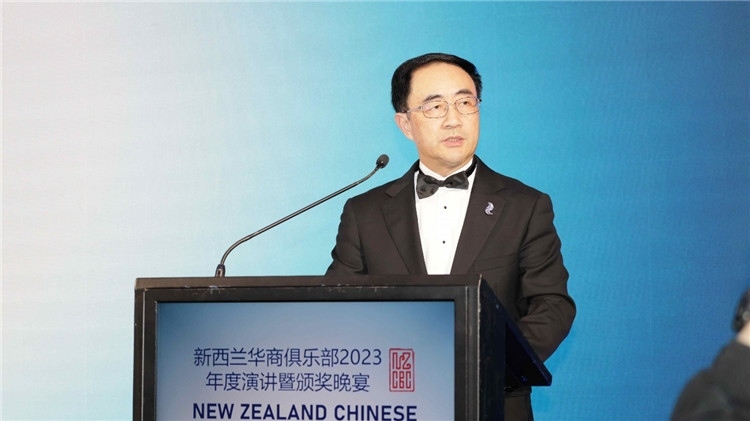 新西蘭華商聯(lián)合總會(huì)主席楊健。攝影：張凱
