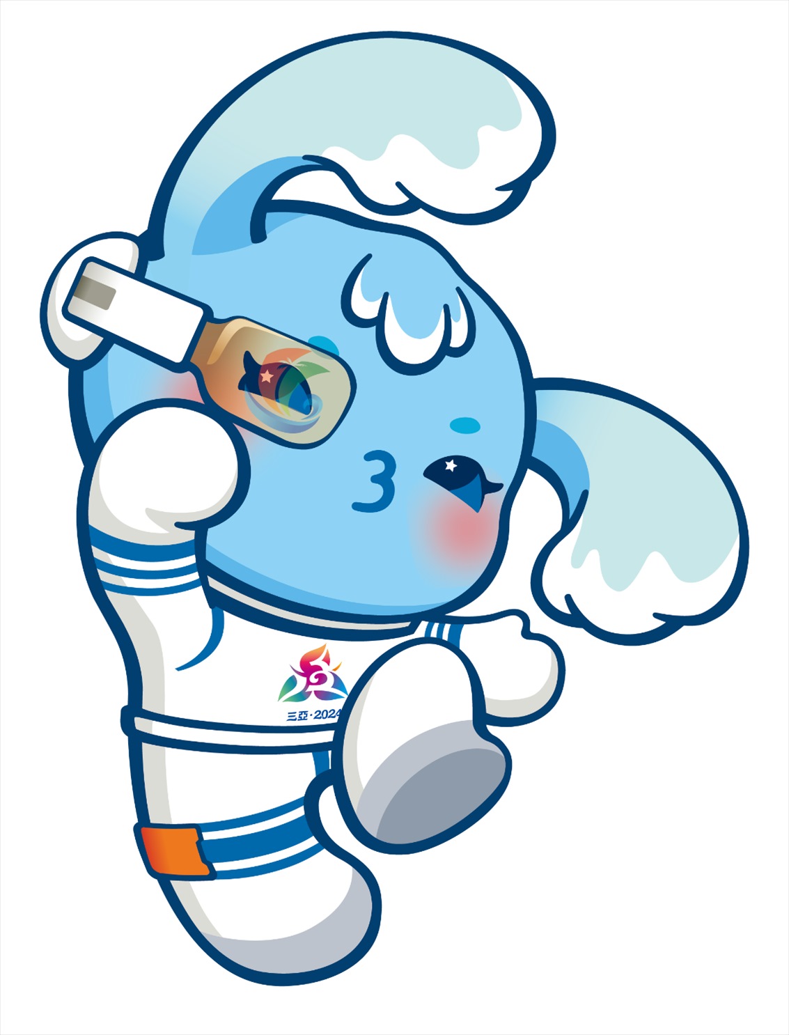 第十二屆全國少數(shù)民族傳統(tǒng)體育運(yùn)動(dòng)會(huì)吉祥物“吉貝”。第十二屆全國少數(shù)民族傳統(tǒng)體育運(yùn)動(dòng)會(huì)組委會(huì)供圖