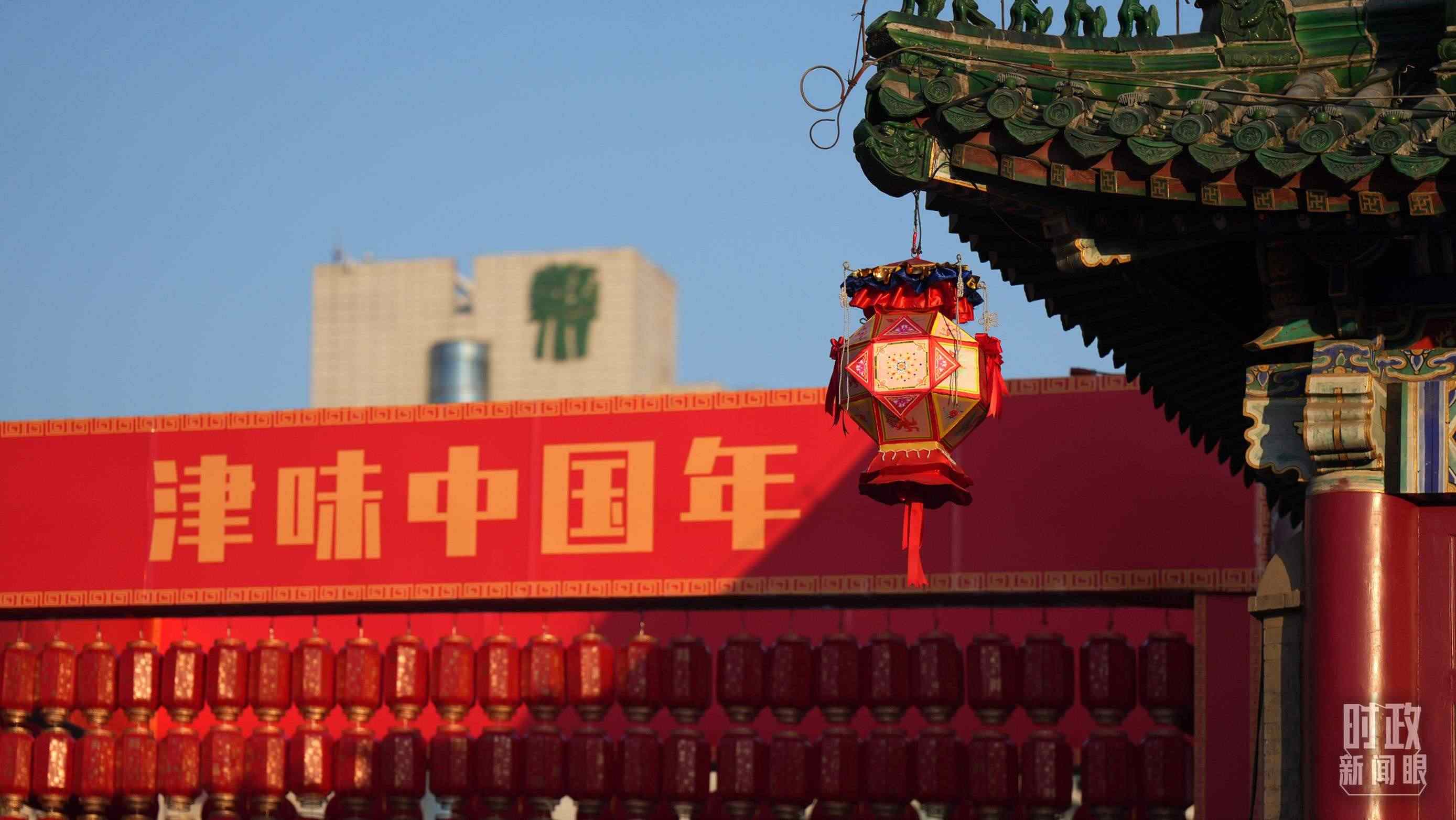 △天津街景。（總臺國廣記者李晉拍攝）