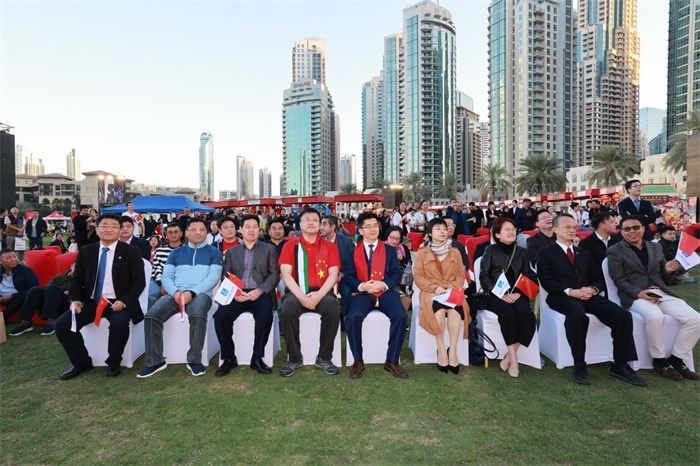 活動現(xiàn)場。中建中東供圖