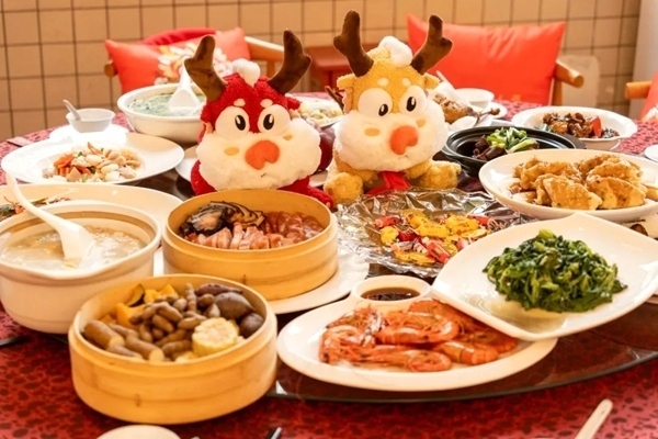 同濟(jì)大學(xué)推出新春團(tuán)圓宴。校方供圖