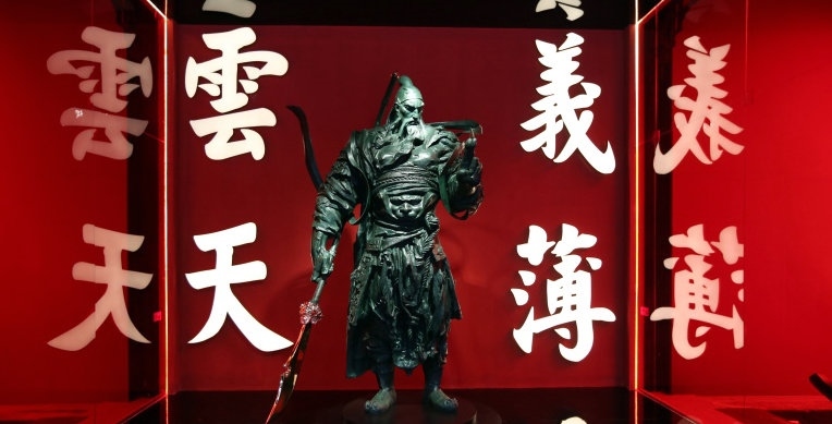 成都武侯祠博物館雕塑作品“關云長”