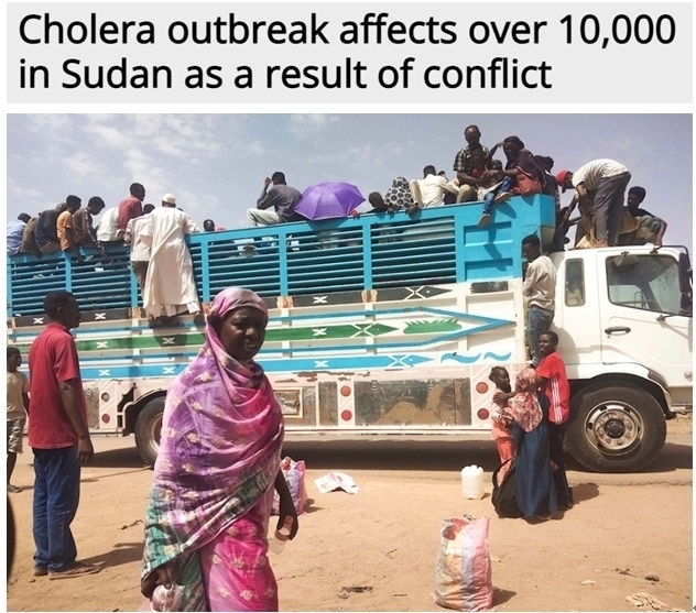 糧食危機(jī)、營養(yǎng)不良、霍亂 蘇丹人道主義危機(jī)嚴(yán)重