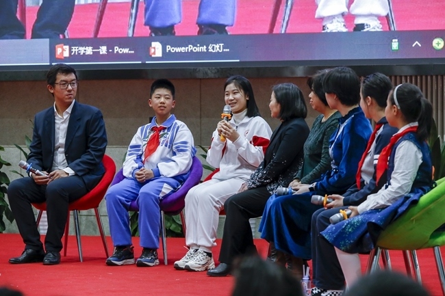 活動(dòng)現(xiàn)場(chǎng)。校方供圖