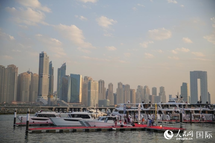 游艇展場景。人民網(wǎng) 塔里克·易卜拉欣攝