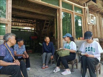 △ 2022年7月，華中師范大學(xué)生命科學(xué)學(xué)院鄉(xiāng)村振興之旅暑期實(shí)踐隊(duì)赴湖北省恩施市宣恩縣長(zhǎng)潭河侗族鄉(xiāng)開(kāi)展“生態(tài)文明助力鄉(xiāng)村振興”暑期社會(huì)實(shí)踐活動(dòng)。