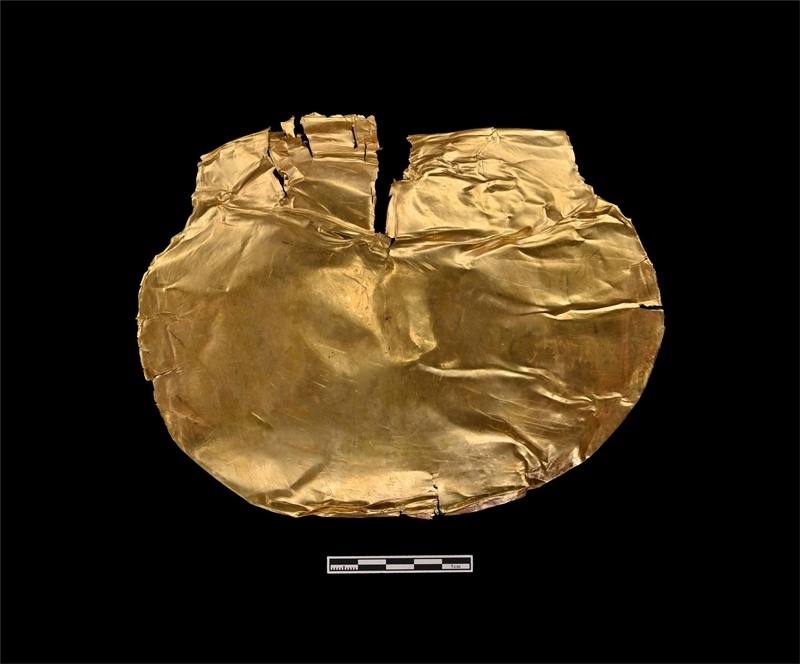 金覆面。中國文物報(bào)社供圖