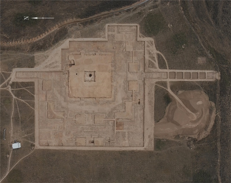 四角坪遺址平面圖。中國文物報(bào)社供圖