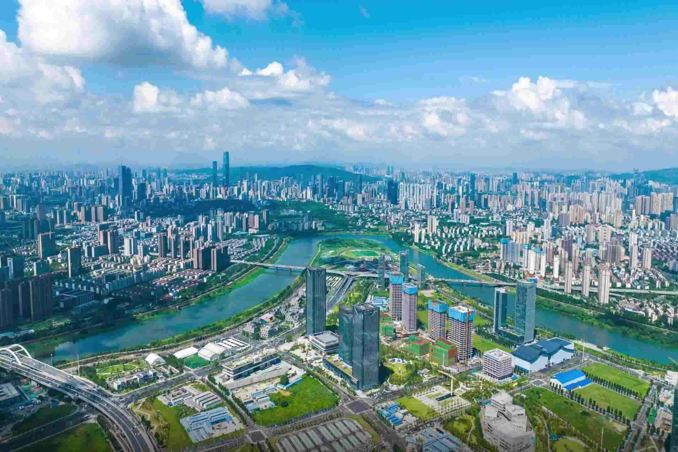 △ 圖為湖南馬欄山視頻文創(chuàng)產業(yè)園。