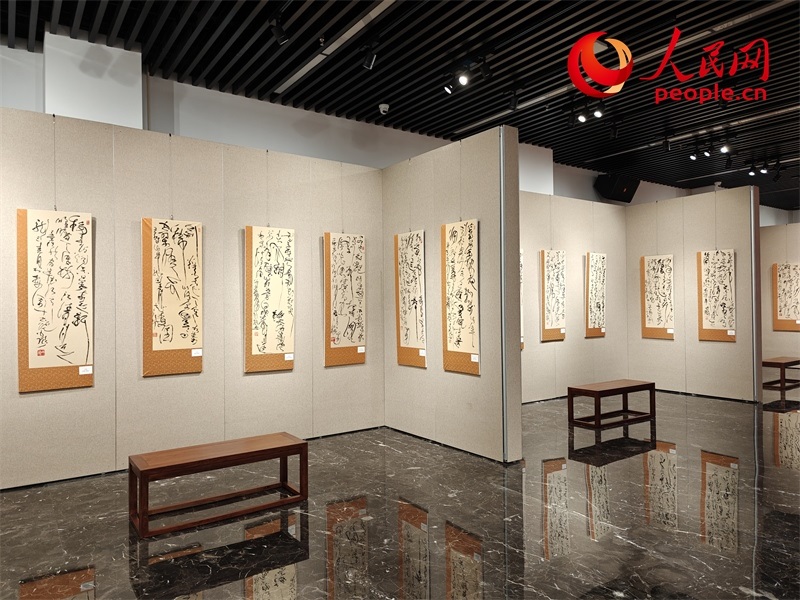 展廳現(xiàn)場。人民網(wǎng)記者 韋衍行攝