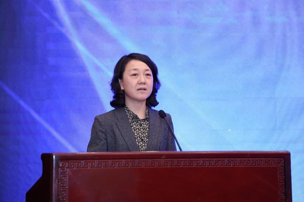 中華全國新聞工作者協(xié)會(huì)黨組成員、書記處書記吳兢致辭。主辦方供圖