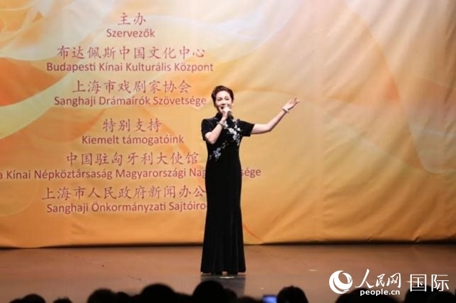 “玉蘭花開·魅力上?！弊哌M(jìn)布達(dá)佩斯。葉辰亮攝