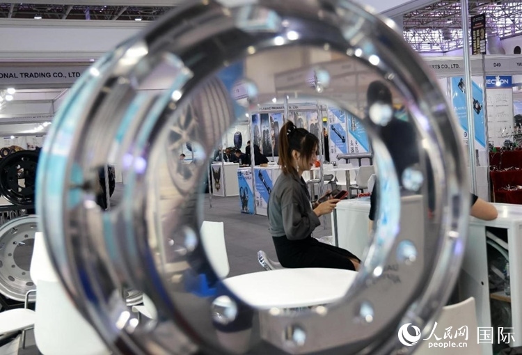展會(huì)場景。人民網(wǎng)記者 管克江攝