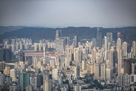 圖為重慶城市風(fēng)貌（資料圖片）。新華社記者 黃偉 攝