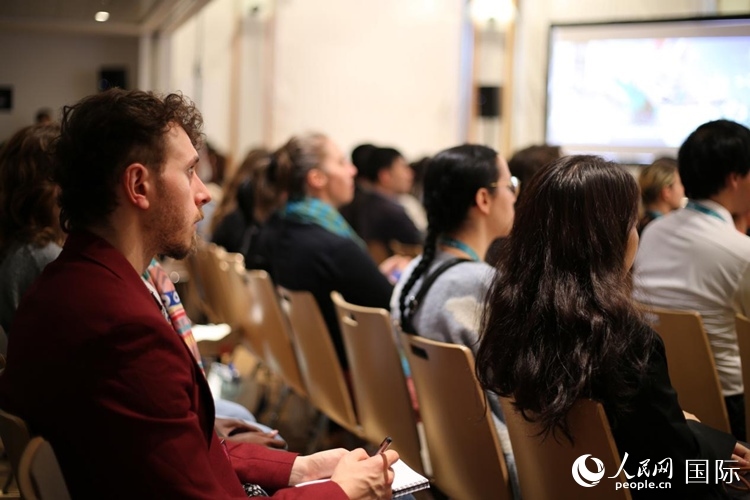 中國優(yōu)秀動畫作品推介會現(xiàn)場。人民網(wǎng)記者 于超凡攝