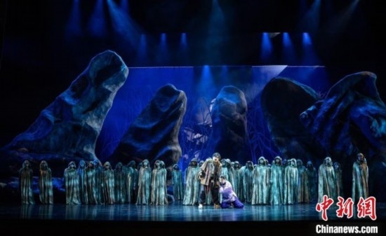 歌劇《原野》劇照。 中國(guó)音樂學(xué)院供圖