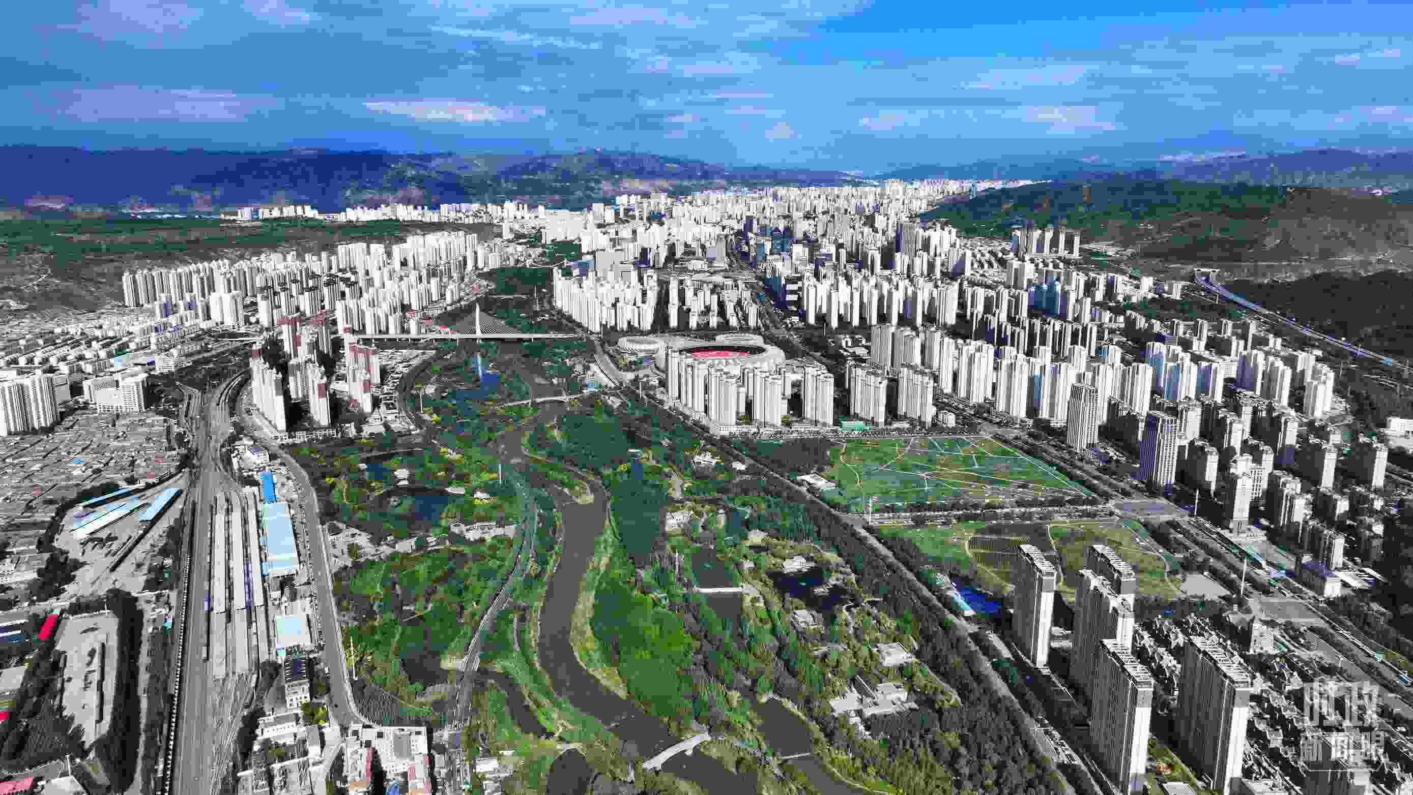 △青海西寧。（總臺央視記者范凱拍攝）