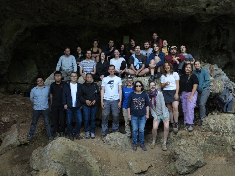 2023年6月，山東大學考古隊與法國波爾多大學開展聯(lián)合考古。山東大學供圖