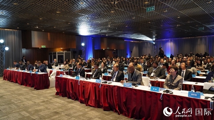 6月26日，北京—南非經(jīng)貿(mào)合作推介洽談會(huì)在約翰內(nèi)斯堡成功舉辦。人民網(wǎng) 劉暢攝