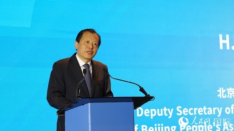 劉偉副書(shū)記致辭。人民網(wǎng) 劉暢攝