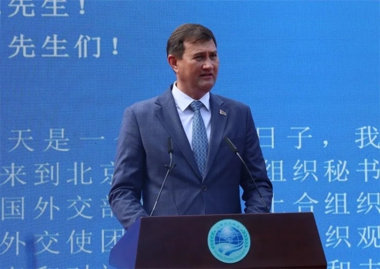 白俄羅斯外交部長馬克西姆·雷任科夫出席活動(dòng)并致辭。主辦方供圖