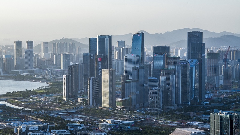 圖為深圳前海城市風(fēng)光。