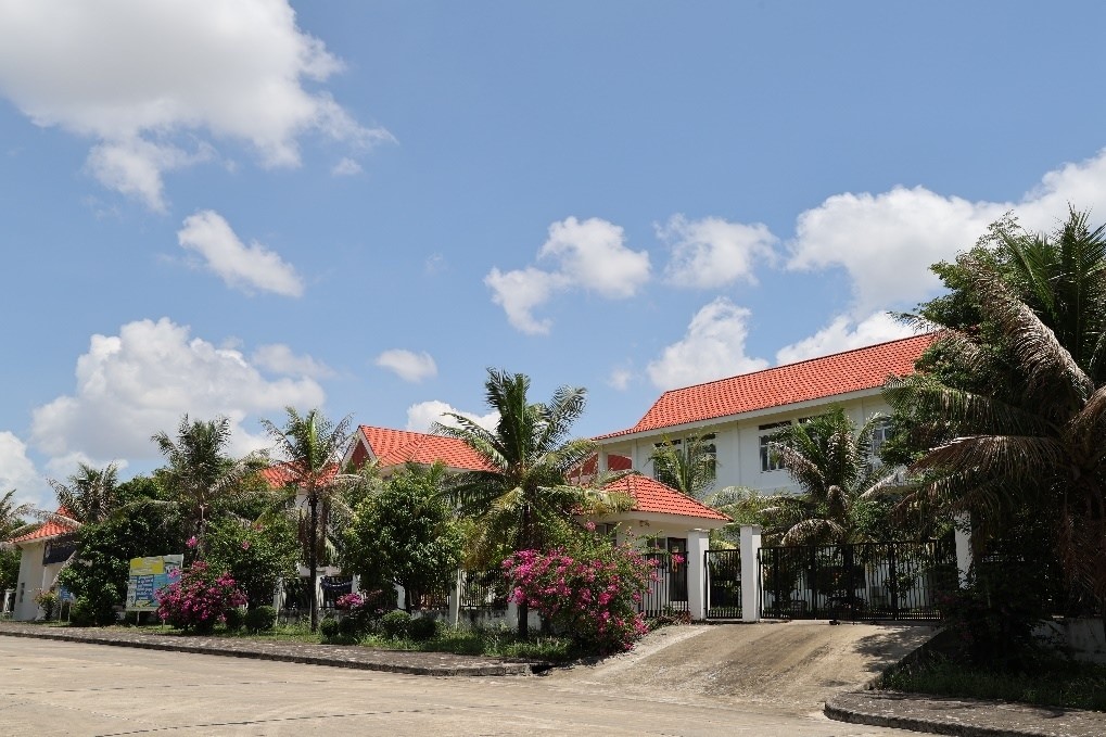 西哈努克省中柬友誼理工學(xué)院。西港特區(qū)公司供圖