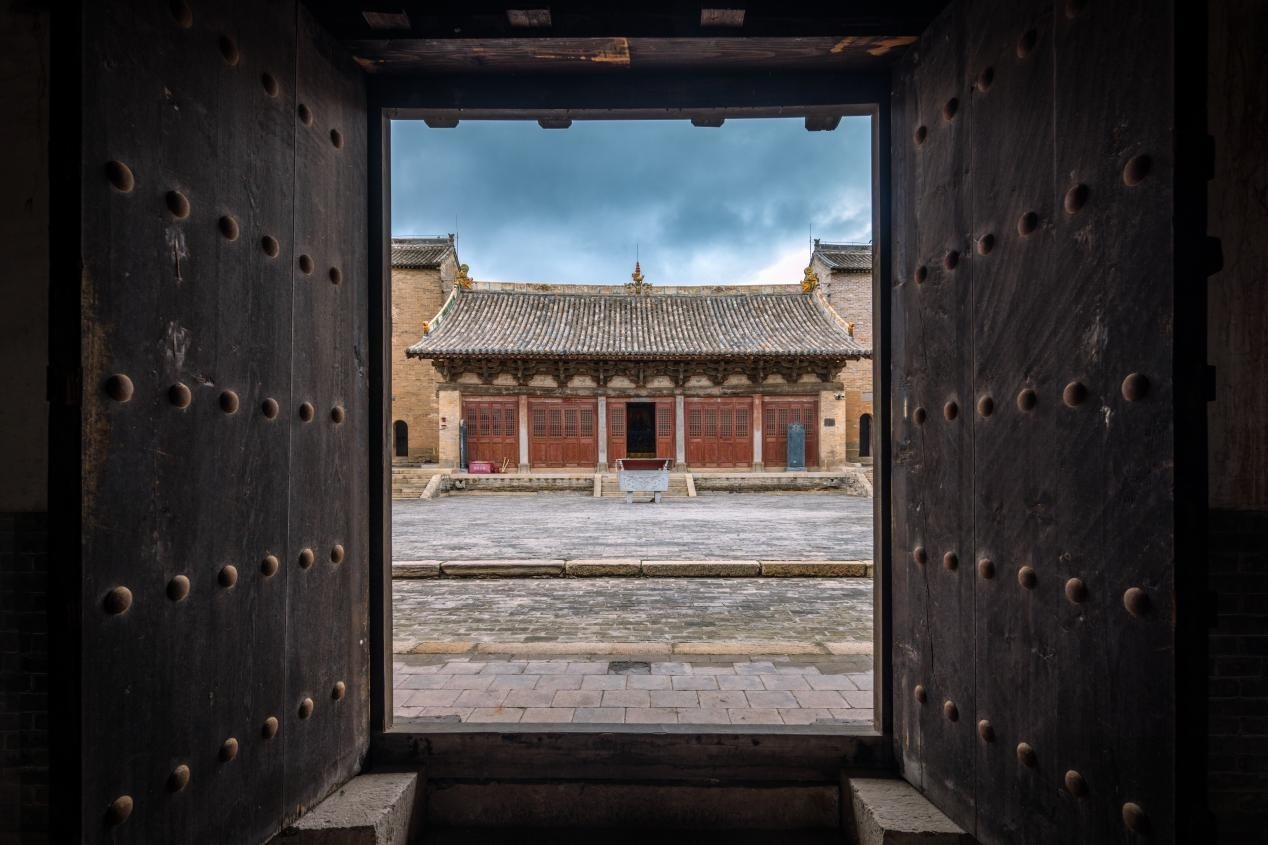 高平市崇明寺一角。蘇唐詩攝