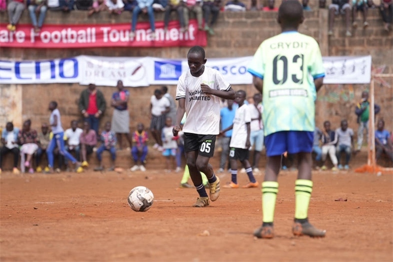 足球比賽現(xiàn)場。主辦方供圖