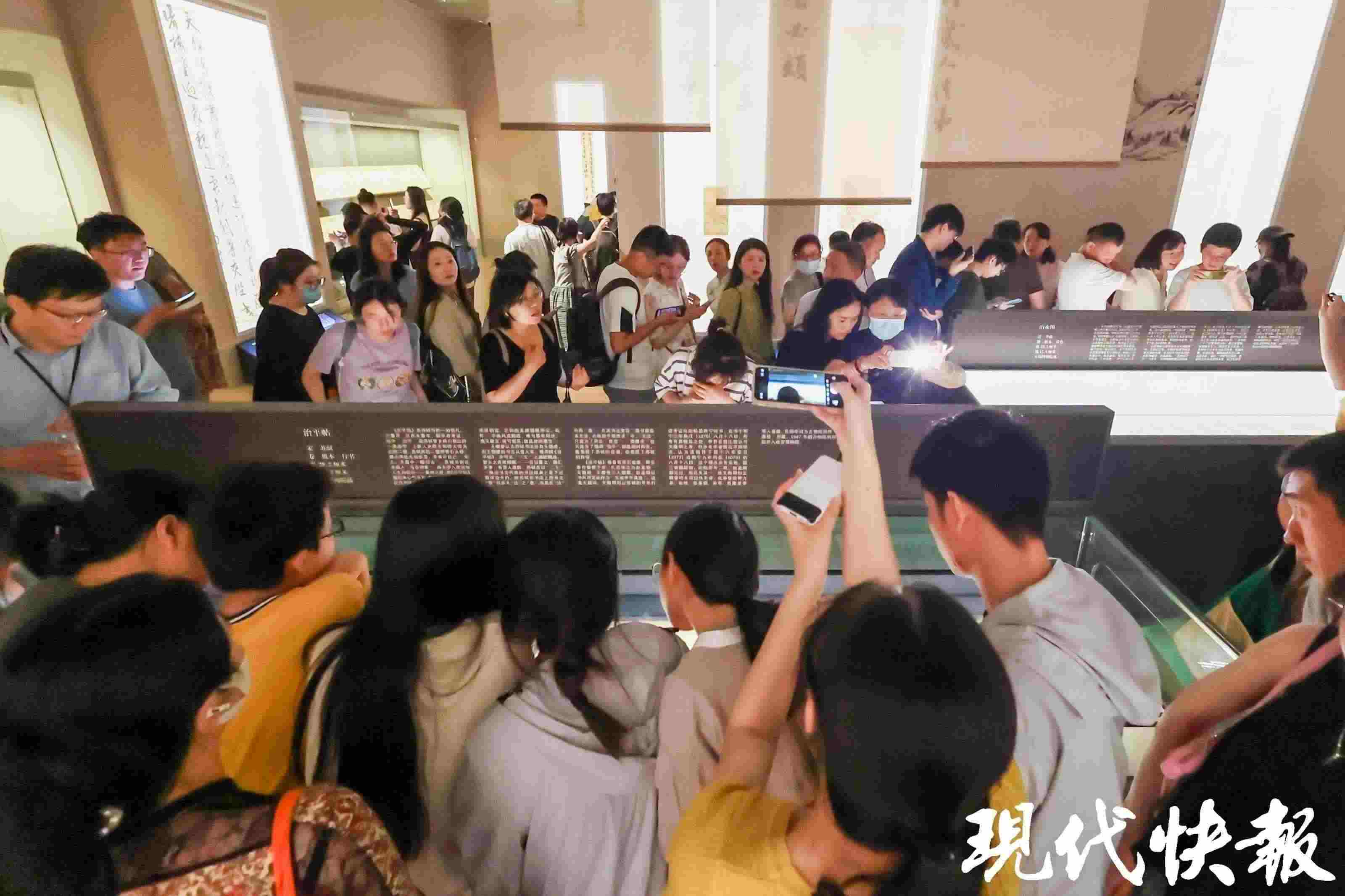 南京博物院“無盡藏——蘇軾的書畫藝術精神”大展現場