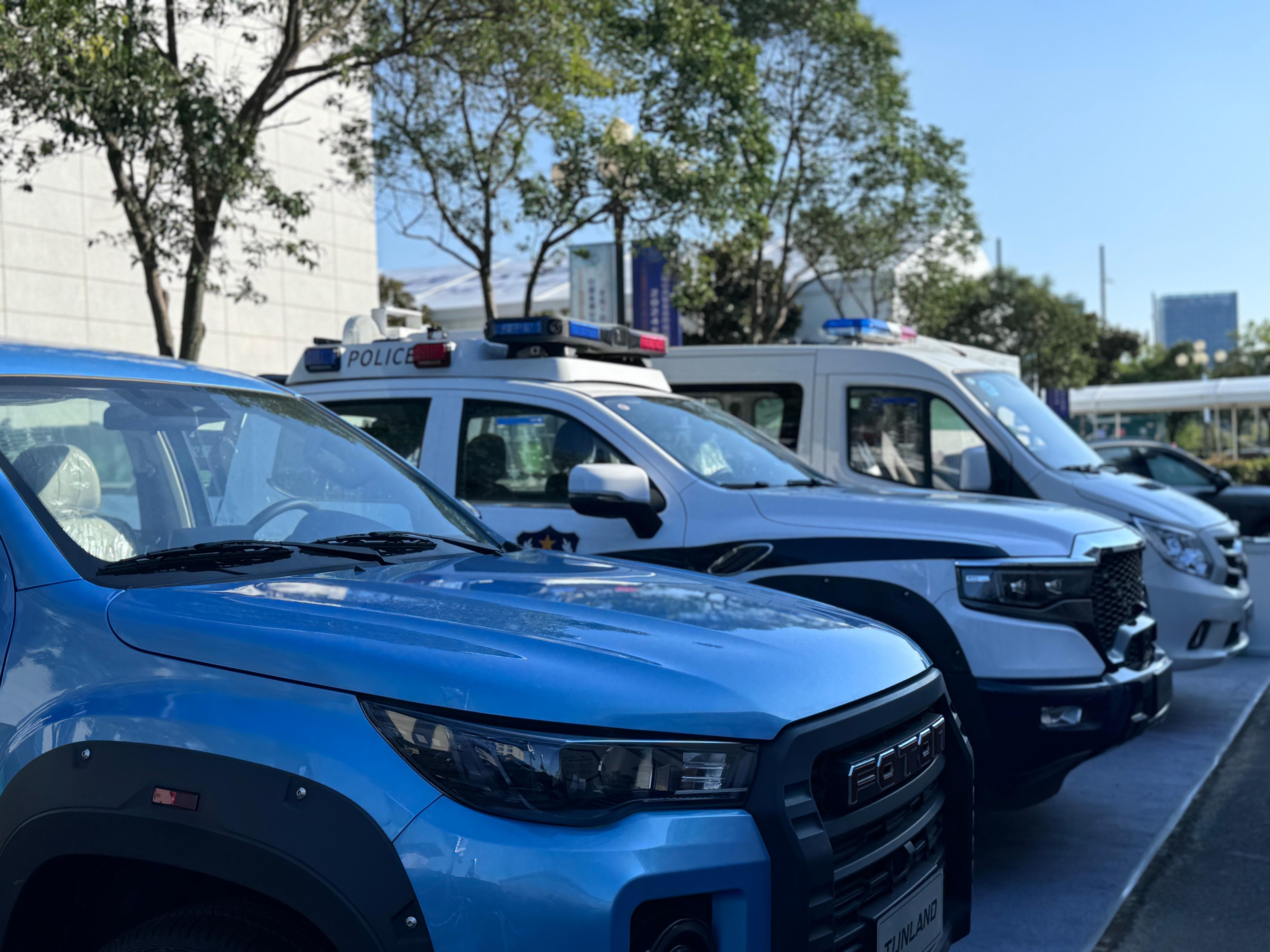 公共安全科技裝備展（連云港）現(xiàn)場(chǎng)。人民網(wǎng)記者 郝萍攝