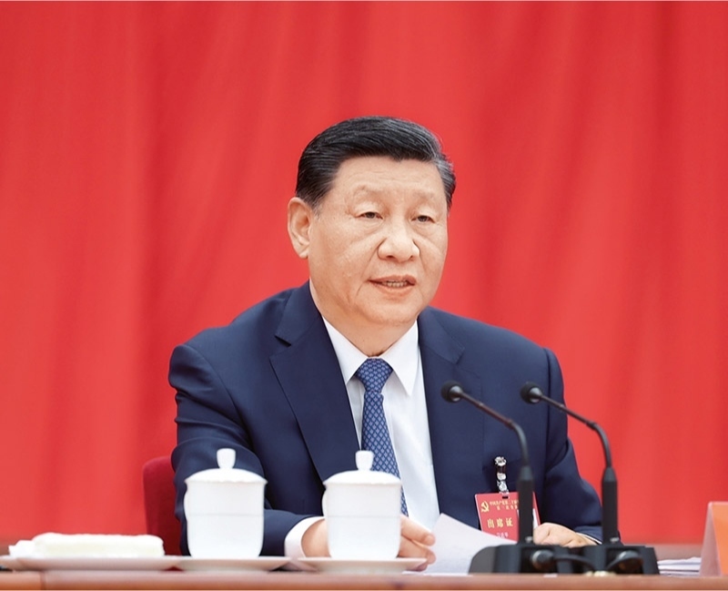 中國共產(chǎn)黨第二十屆中央委員會(huì)第三次全體會(huì)議，于2024年7月15日至18日在北京舉行。中央委員會(huì)總書記習(xí)近平作重要講話。 新華社記者 鞠鵬/攝