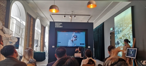 中英青年數(shù)字創(chuàng)意產(chǎn)學(xué)交流會現(xiàn)場。逸麟 攝