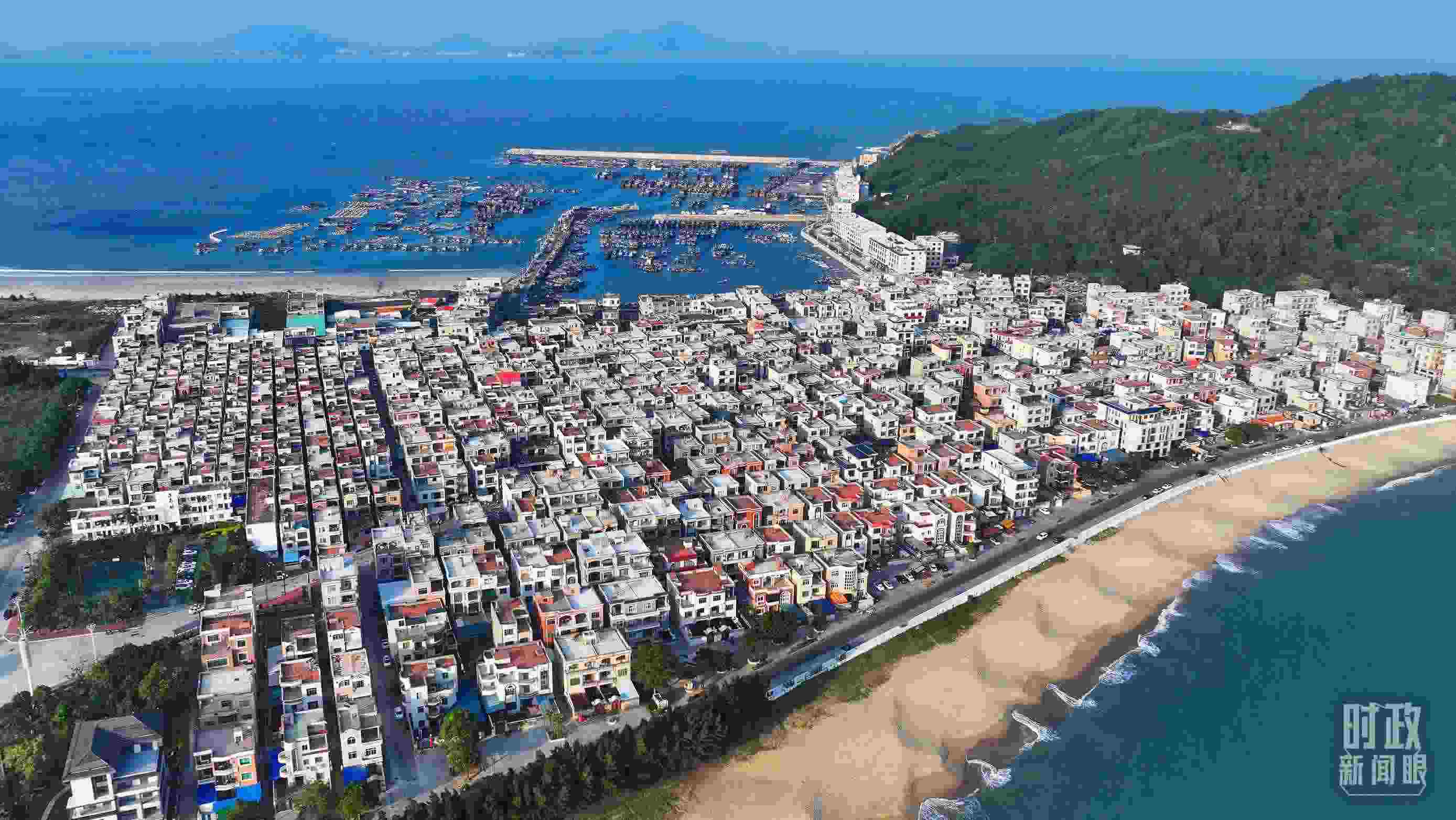 △澳角村。（總臺記者李鵬沖拍攝）