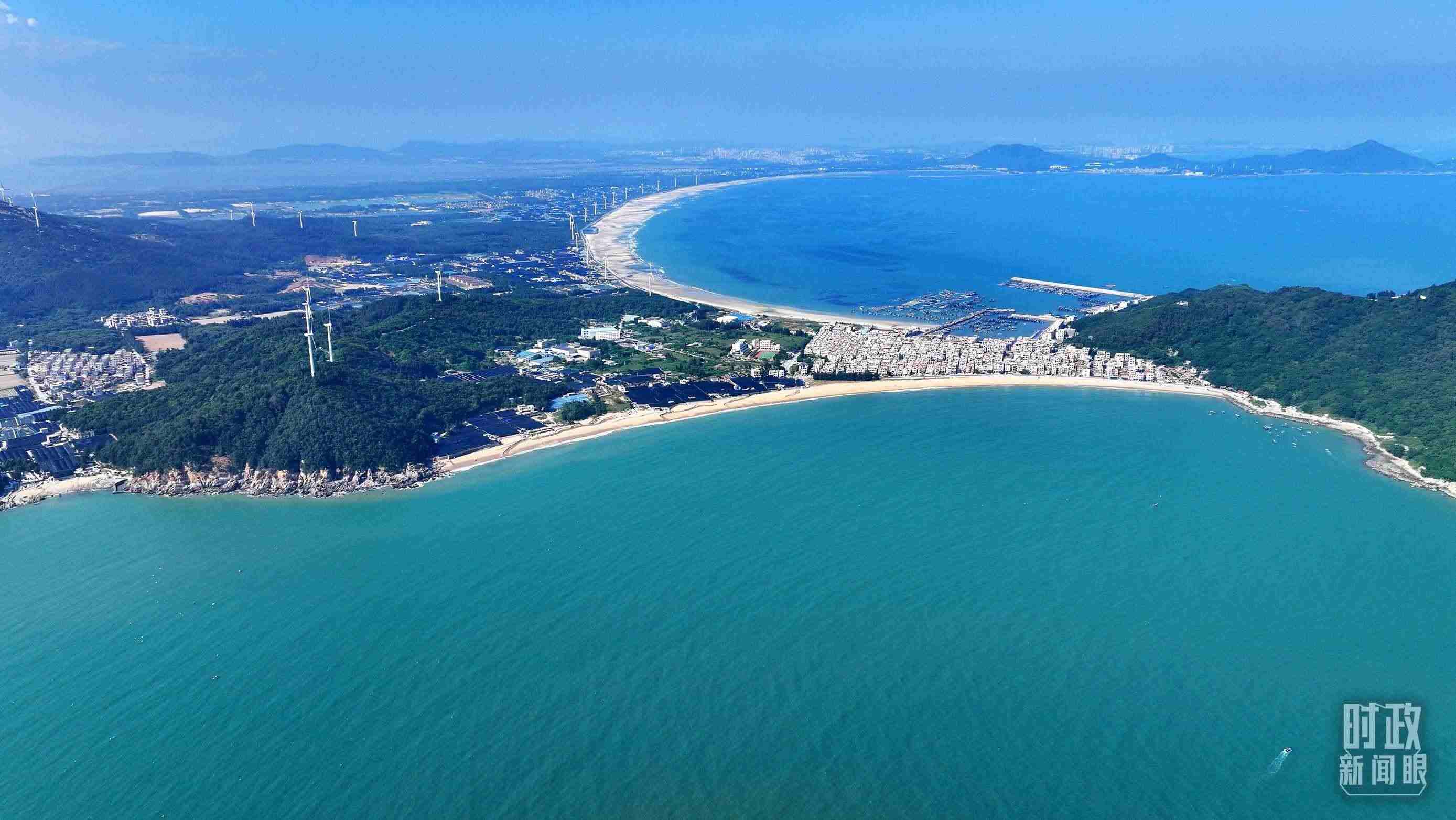 △澳角村。（總臺央視記者范凱拍攝）