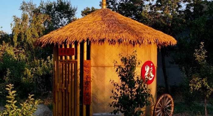 老奇臺人民法庭“土圓倉”調(diào)解室。老奇臺人民法庭供圖