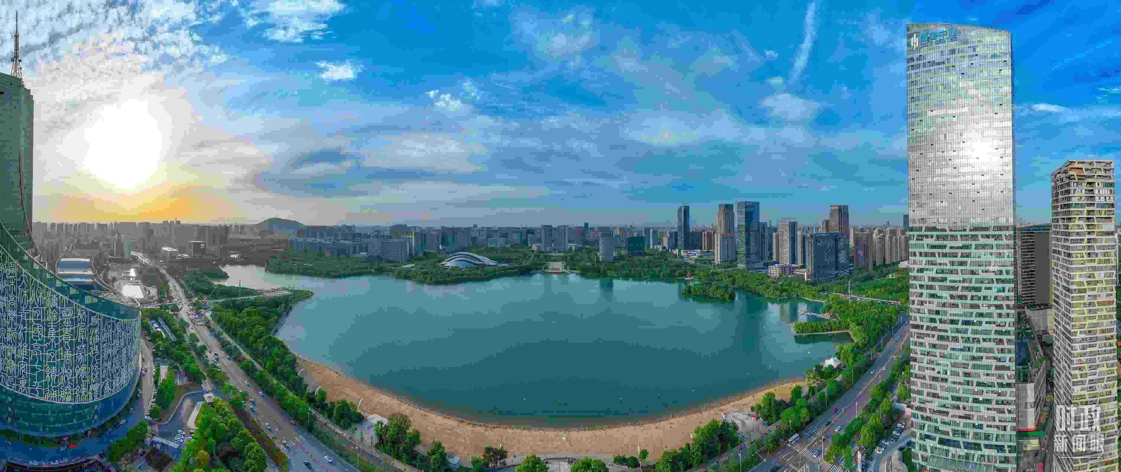 △安徽省合肥市。（合肥市蜀山區(qū)融媒體中心葛慶釗供圖）