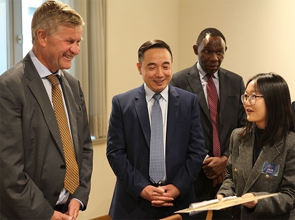 活動(dòng)現(xiàn)場(chǎng)。中國(guó)駐歐盟使團(tuán)供圖