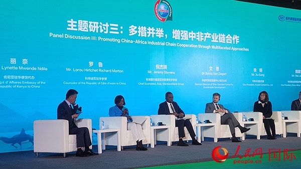 來賓在論壇主題研討三發(fā)言。人民網(wǎng)記者 萬(wàn)宇攝