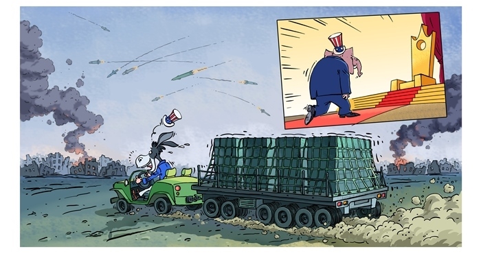 漫畫作者：馬宏亮（人民網(wǎng)版權(quán)圖片，未經(jīng)授權(quán)請勿轉(zhuǎn)載。）