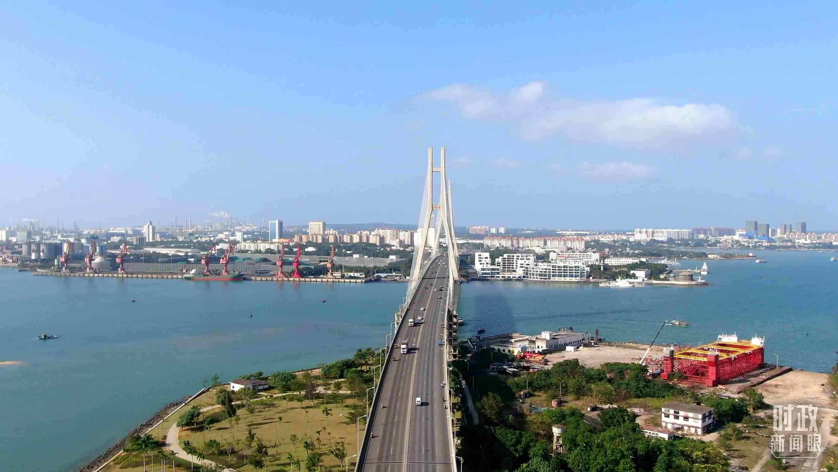 海南洋浦經(jīng)濟(jì)開發(fā)區(qū)。（總臺(tái)記者葉飛提供）