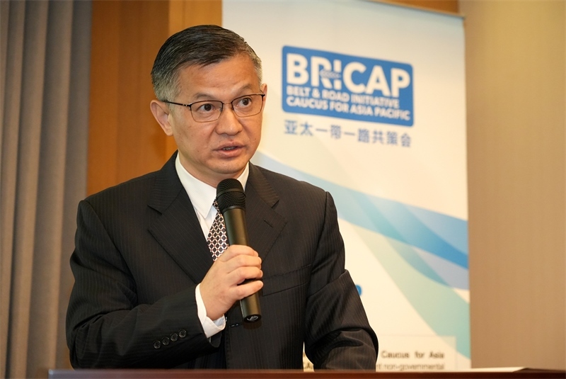 鄭學(xué)方作主旨演講。主辦方供圖